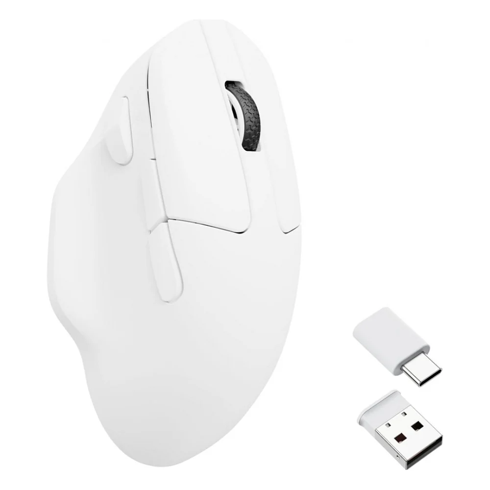 Мишка Keychron M7 Wireless/Bluetooth/USB White (M7-A3) — фото 7