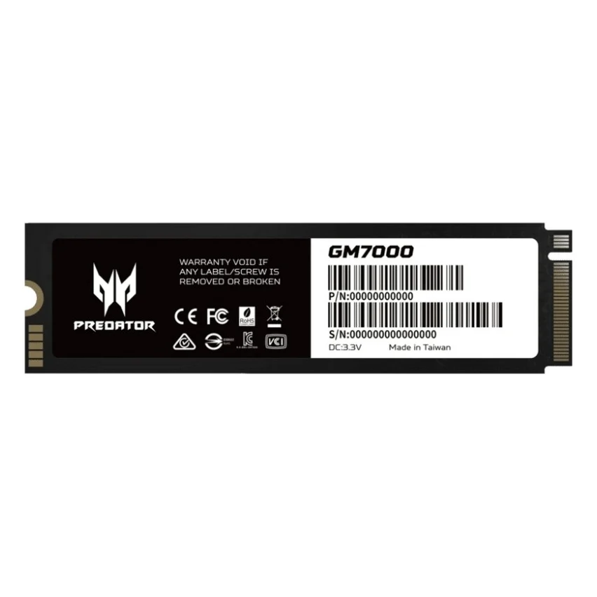Накопичувач SSD M.2 2280 1TB GM7000 Acer Predator (BL.9BWWR.105)