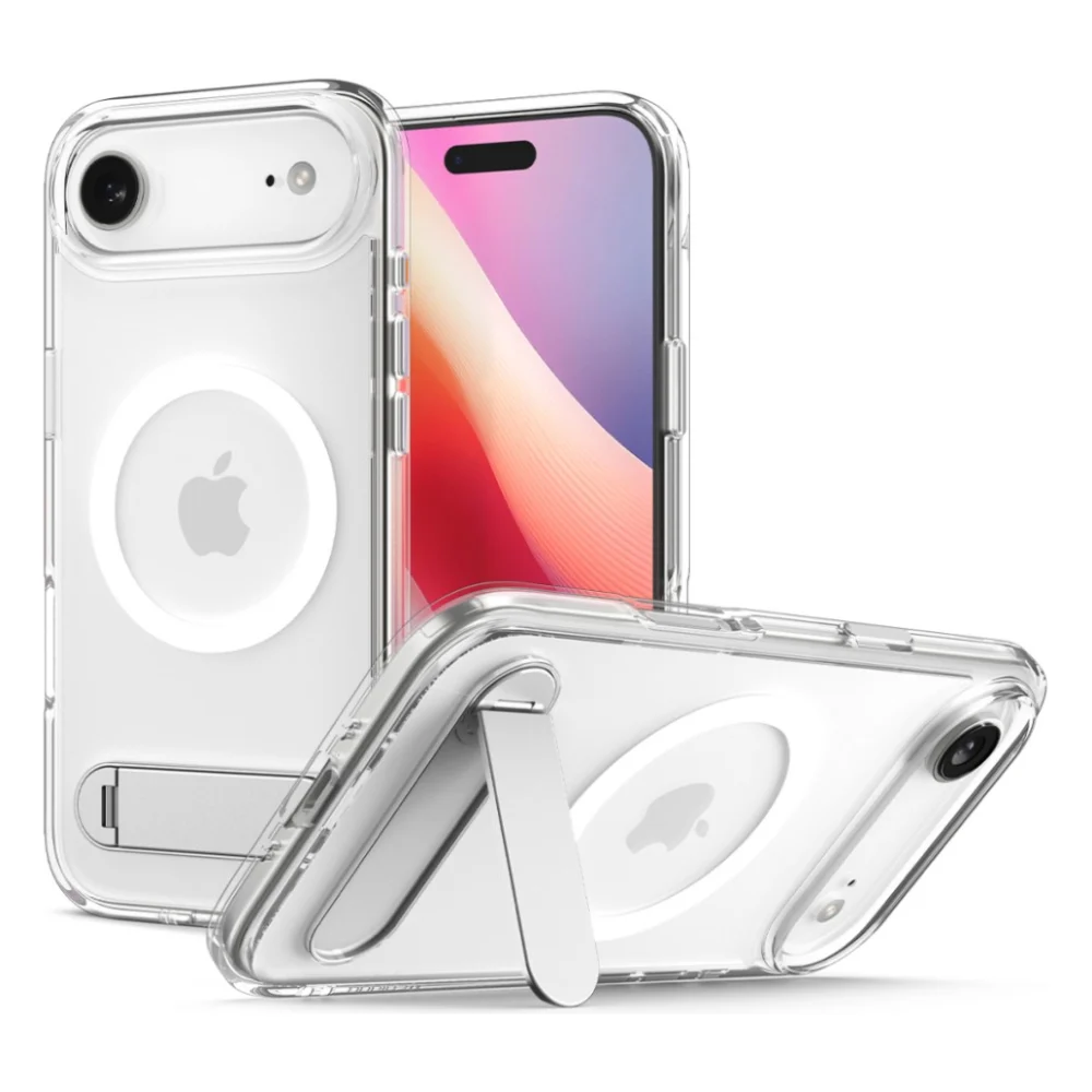 Чохол до мобільного телефона Spigen Ultra Hybrid S MagFit iPhone 17 Air Clear White (ACS09926) — фото 12