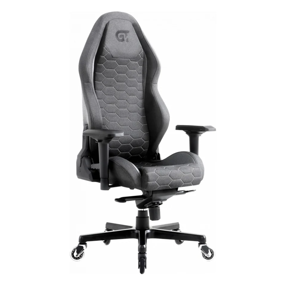 Крісло ігрове GT Racer X-3105 Dark Gray (X-3105 Fabric Dark Gray/Gray) — фото 3