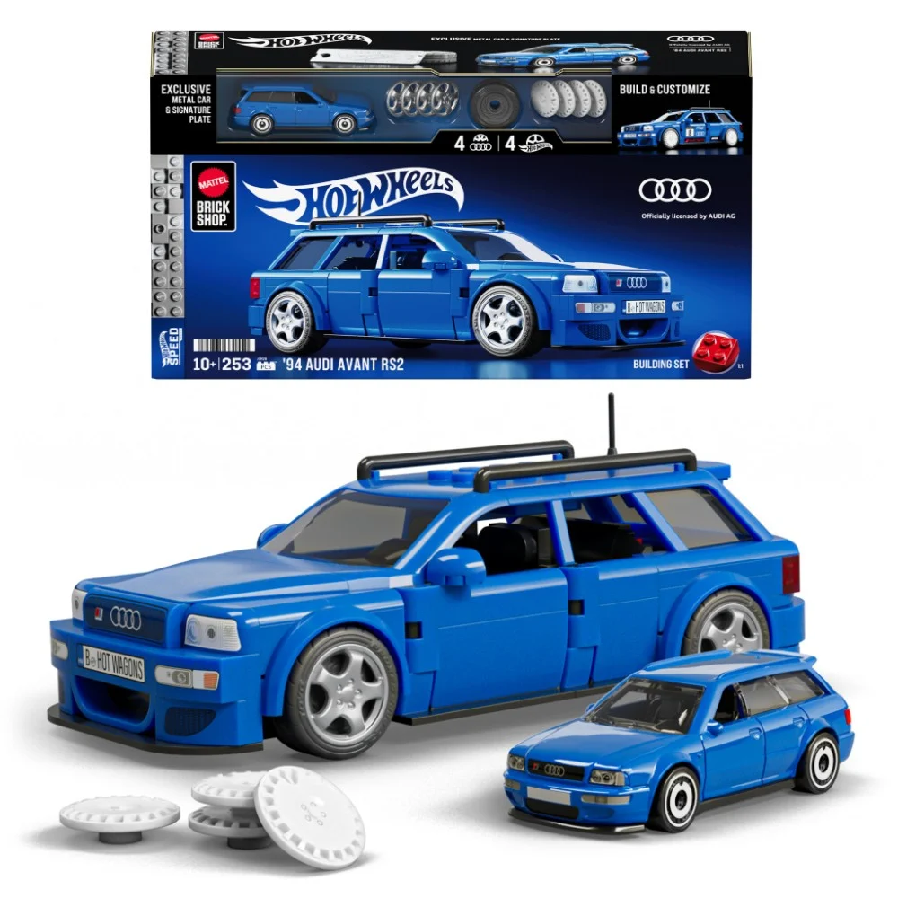 Машина Hot Wheels Brick Shop Speed Audi Avant RS2 (JGR28)