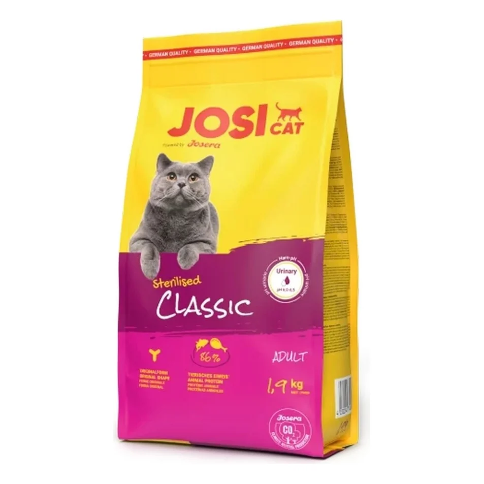 Сухий корм для кішок Josera JosiCat Sterilised Classic 1.9 кг (4032254774969)