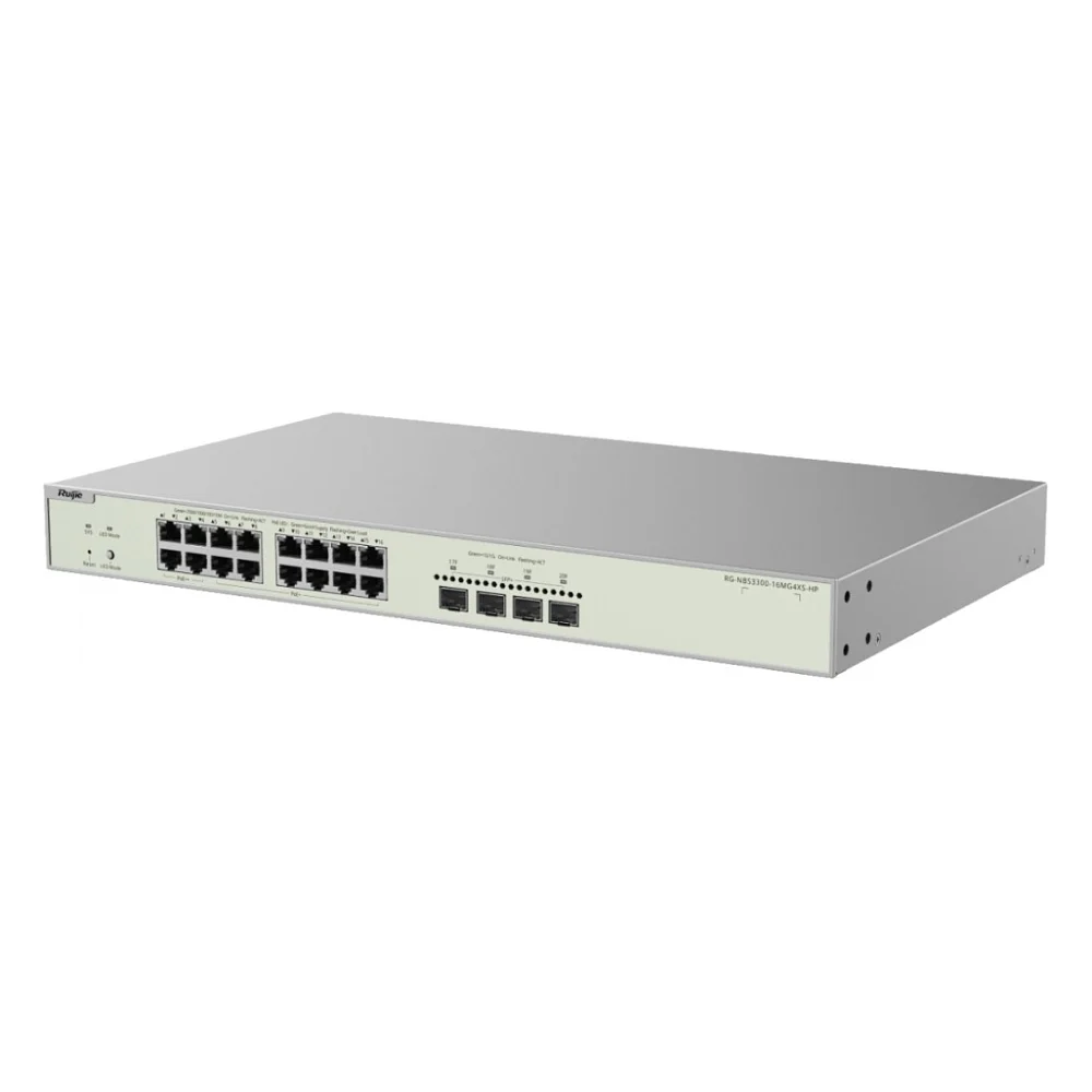 Комутатор мережевий Ruijie Networks RG-NBS3300-16MG4XS-HP