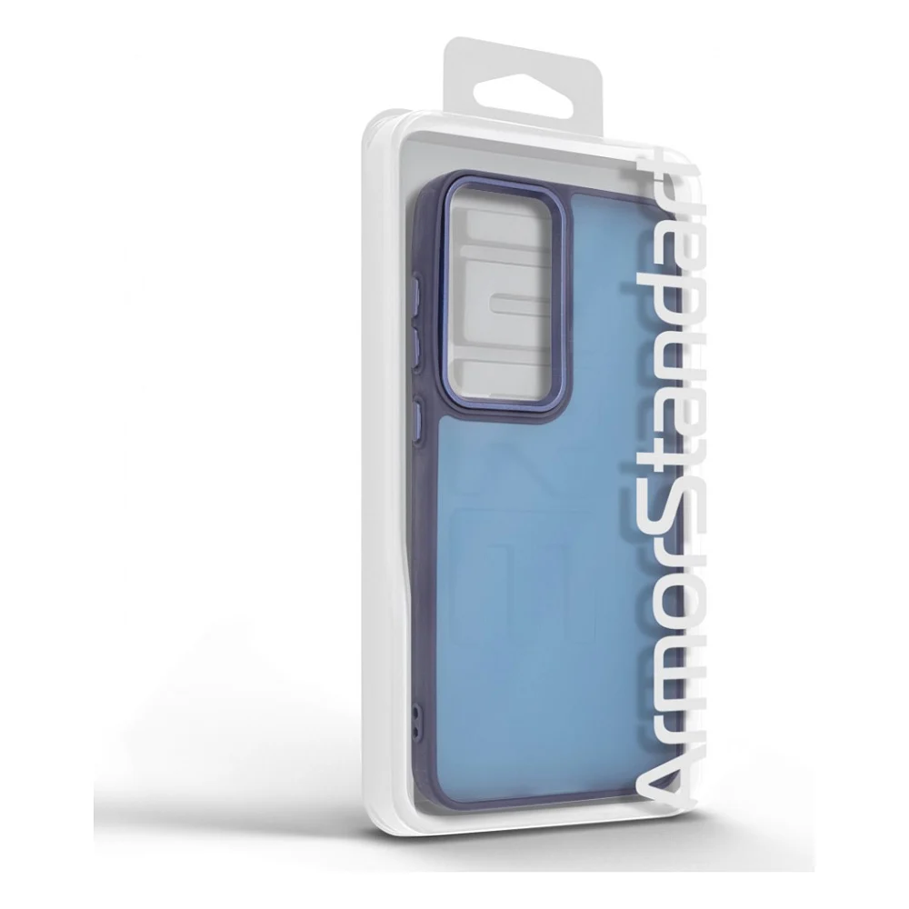 Чохол до мобільного телефона Armorstandart Frame Samsung S25 FE 5G Dark Blue (ARM88240) — фото 3