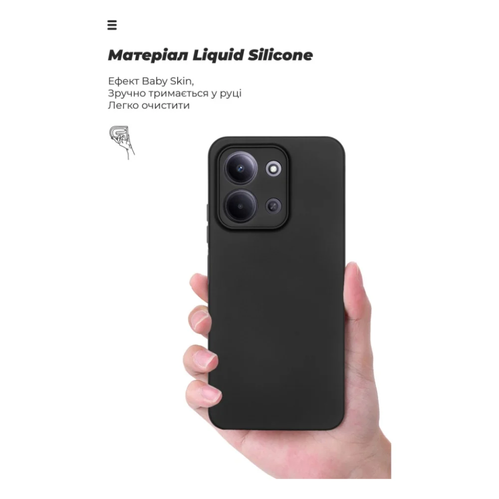 Чохол до мобільного телефона Armorstandart ICON Xiaomi Redmi 15C 4G (GL) / Poco C85 4G (GL) Camera cover Black (ARM88326) — фото 7