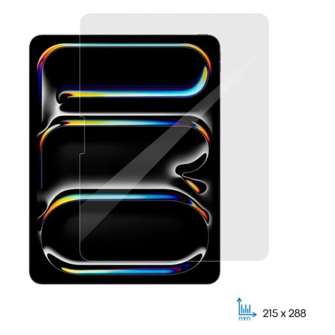 Скло захисне 2E iPad Pro 13" (2024), 2.5D (2E-IP-IPD-P13-LT2.5D-CL)