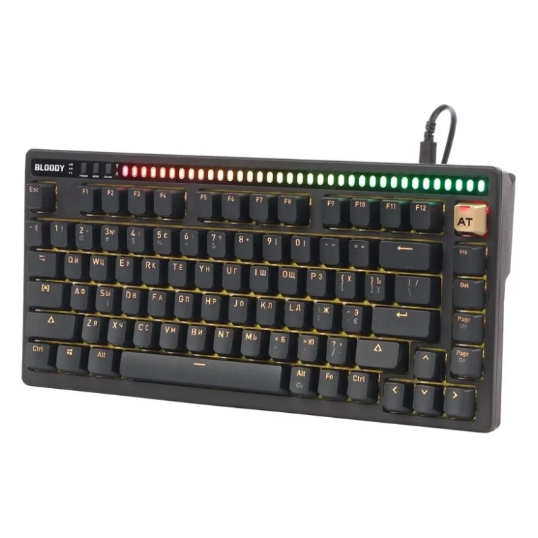 Клавіатура A4Tech Bloody AT75 USB RGB UA Black (4711421002769) — фото 2