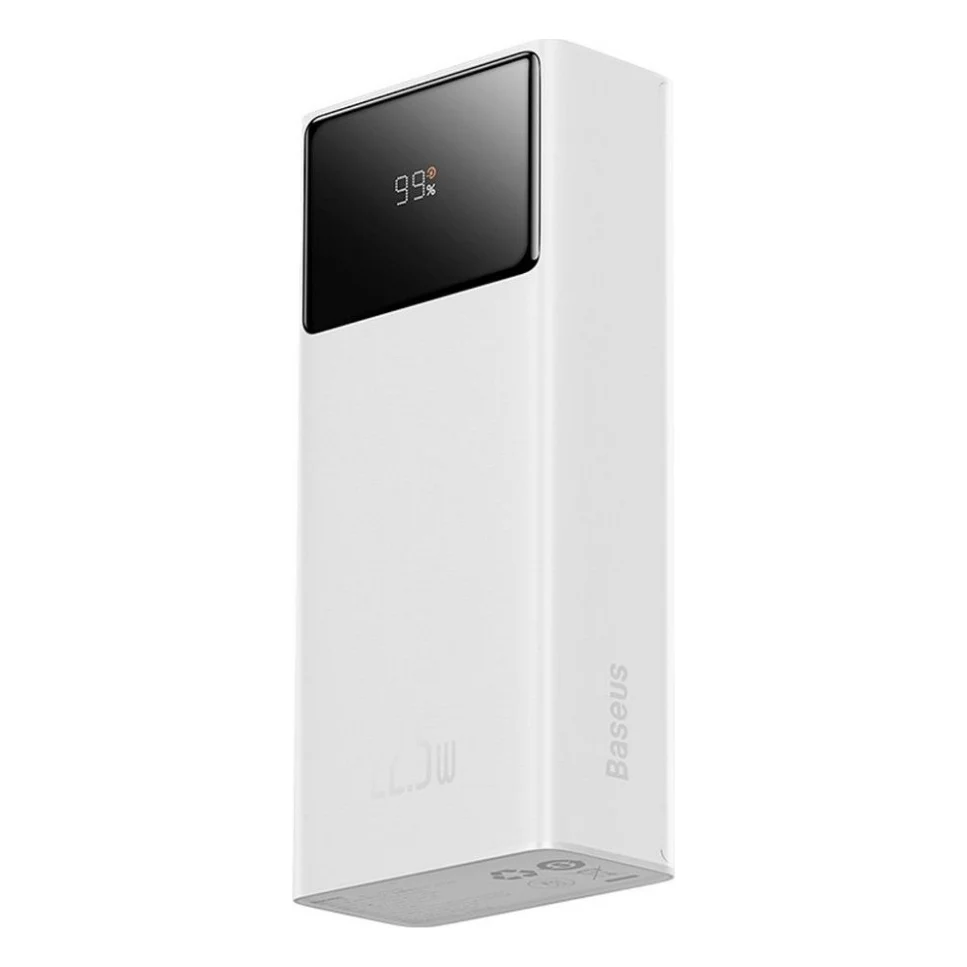 Батарея універсальна Baseus EnerFill FP41 30000MAh 22,5W PD QC White (E0027K01) — фото 2