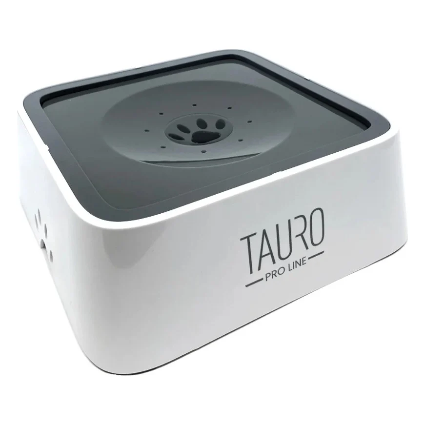 Посуд для собак Tauro Pro Line Сухі вуса 2 л сіра (ELP63167)