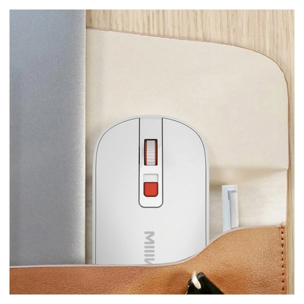Мишка Xiaomi MiiiW Lite Wireless/Bluetooth White (MW23M21 White) — фото 3