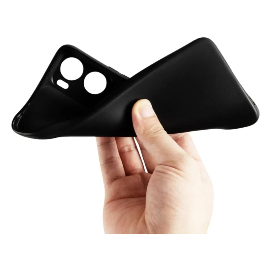 Чохол до мобільного телефона BeCover Silicone Motorola Moto G06 / G06 Power 4G Black (714690) — фото 4