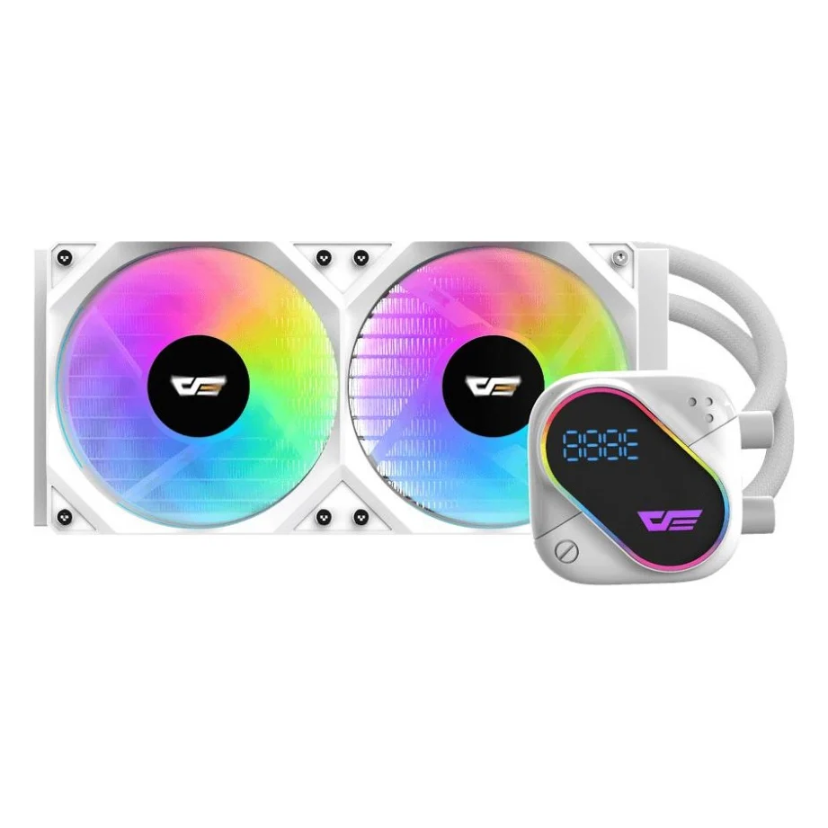 Система рідинного охолодження DARKFLASH DO240 WHITE