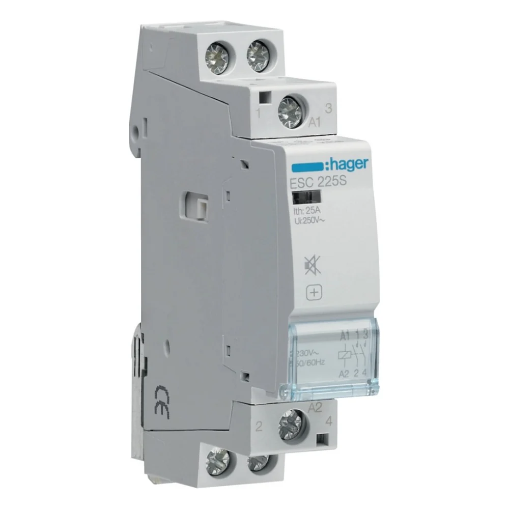 Автоматичний вимикач Hager 25 A 230V 2NO 1P (B) (ESC225S)