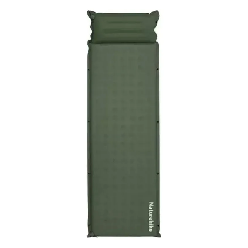 Матрац надувний Naturehike CNK2550WS025, 200х65х6 см, зелений (6977465868787)