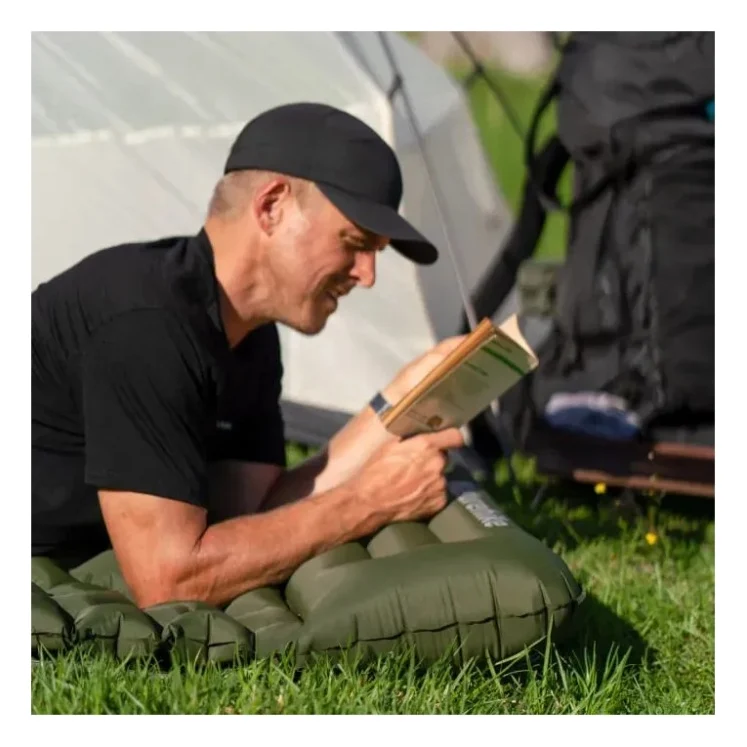 Матрац надувний Naturehike CNK2550WS019, 200х125х6.5 см, синій, із мішком для надування (6977465869609) — фото 5