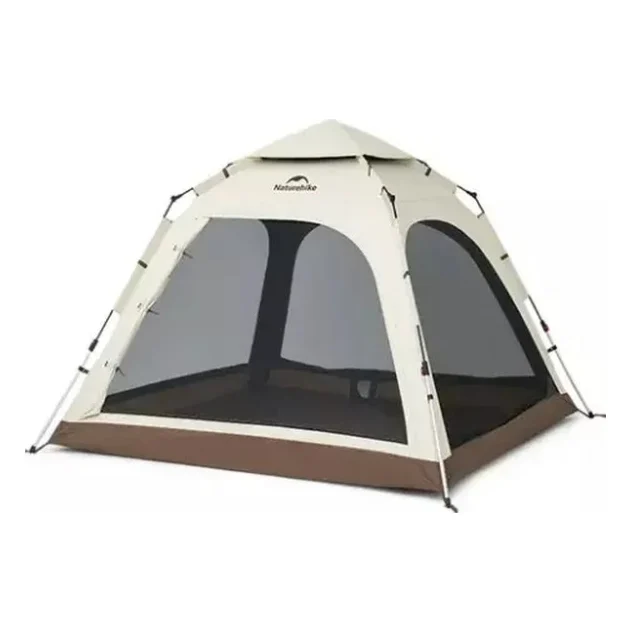 Намет Naturehike тримісний автоматичний Ango CNK2550WS010, S, коричневий (6927595785591)