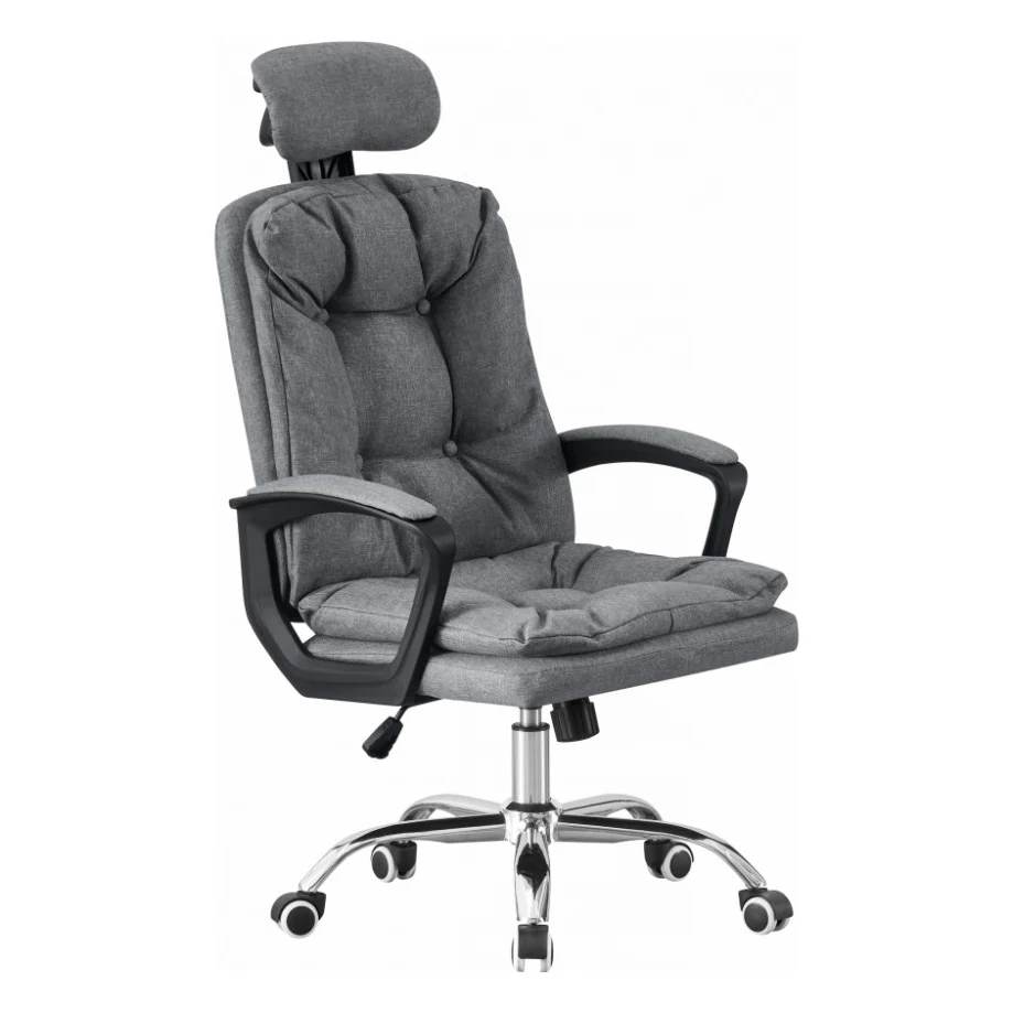 Офісне крісло GT Racer B-471 Dark Gray (B-471 Fabric Dark Gray)