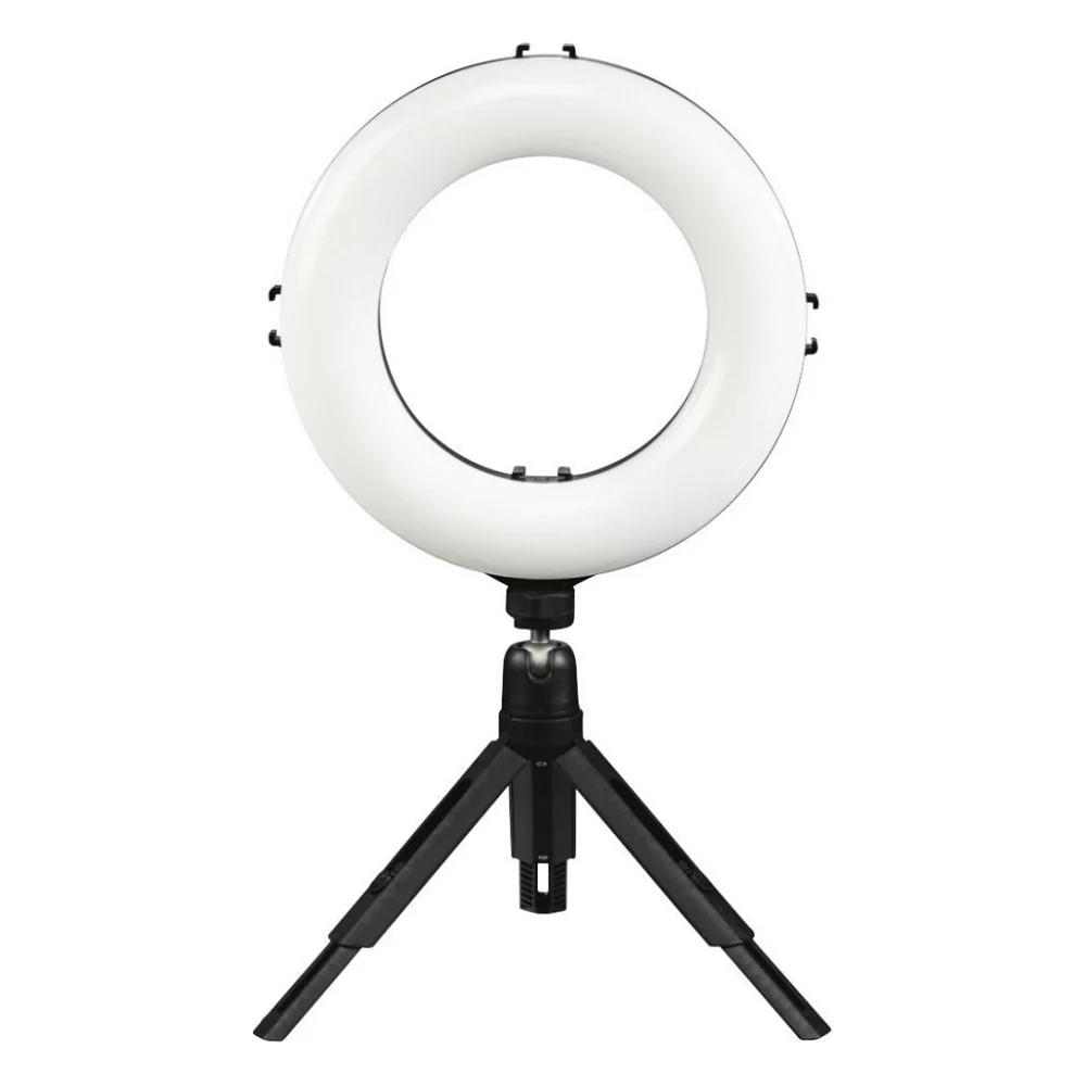 Набір блогера Hama Smartphone Tripod Smart-80 V2, 9.5cм, Bluetooth, LED ring (00004657)