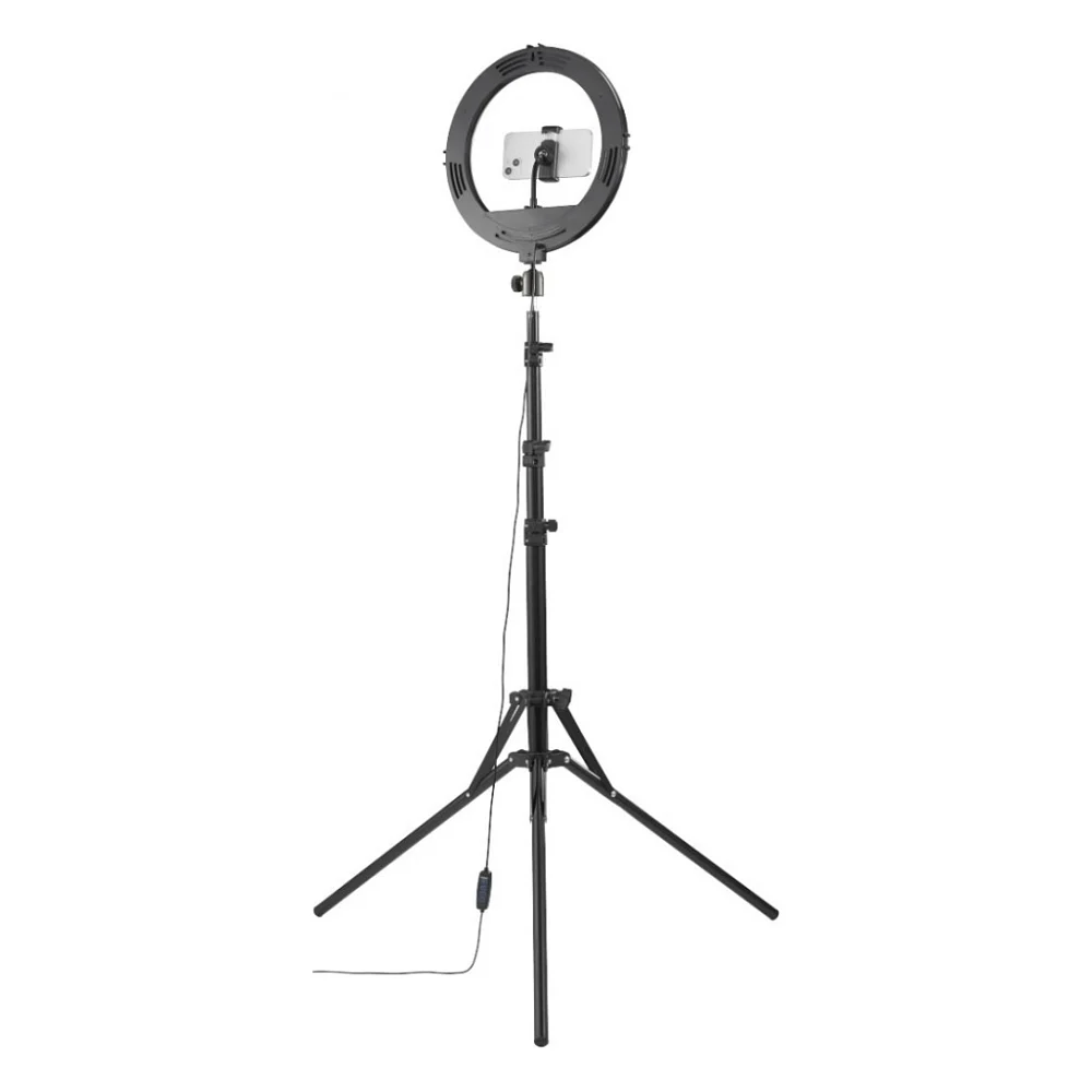 Набір блогера Hama Smartphone Tripod Steady-120 V2, 185см, Bluetooth, LED ring (00004659) — фото 5