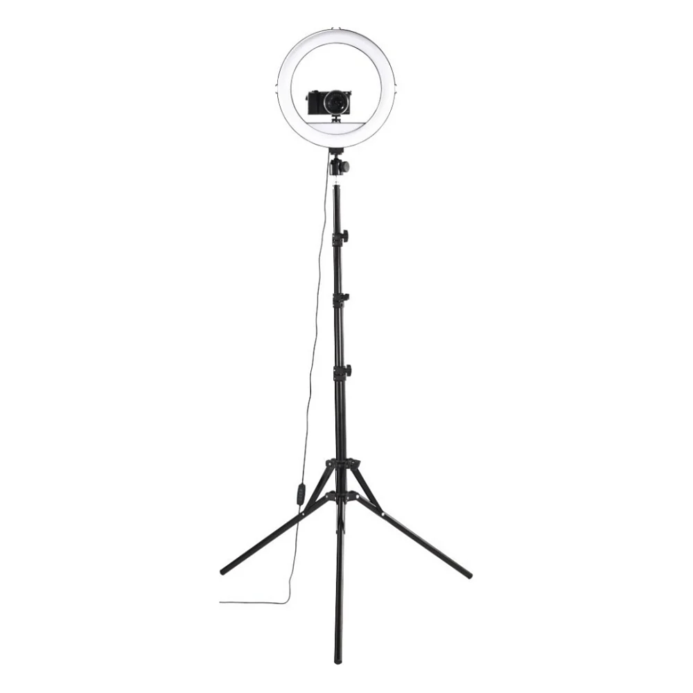 Набір блогера Hama Smartphone Tripod Steady-120 V2, 185см, Bluetooth, LED ring (00004659) — фото 7