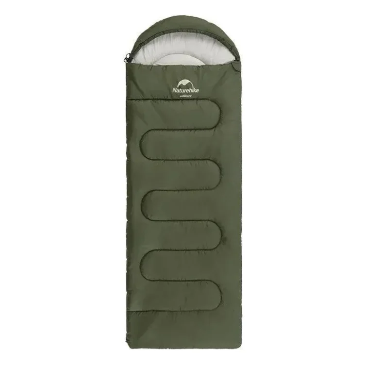 Спальний мішок Naturehike Y150L NH21MSD08, правий, темно-зелений (6975641888765)