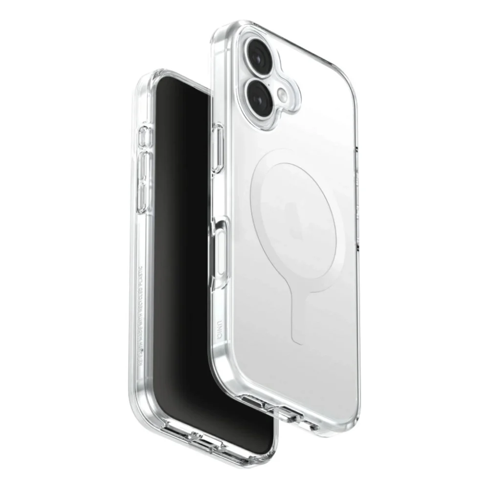 Чохол до мобільного телефона Uniq Clario iPhone 17 Magclick Charging Transparent (8886463694725)