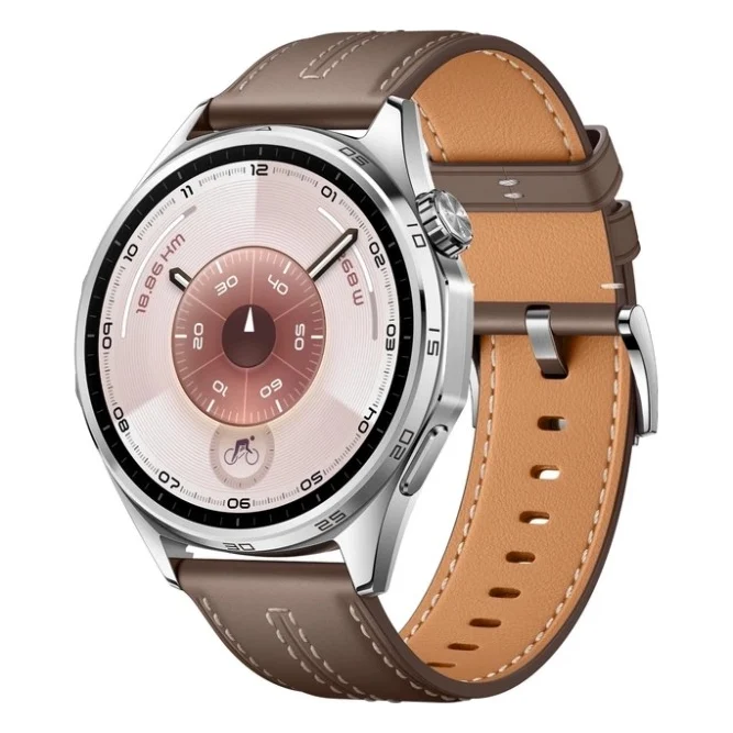 Смарт-годинник Huawei WATCH GT 6 46mm Brown Leather (55020FTW)
