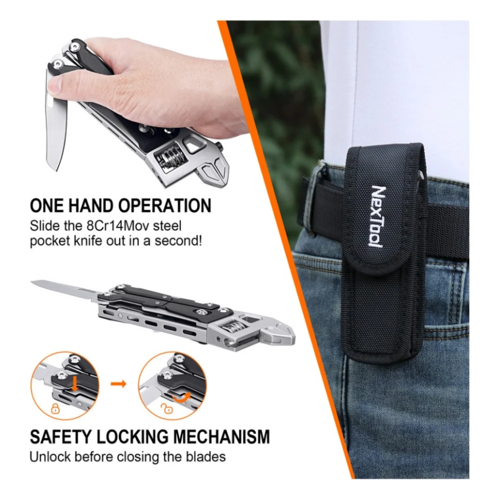 Мультитул NexTool Wrench W4 (NE20362A) — фото 7