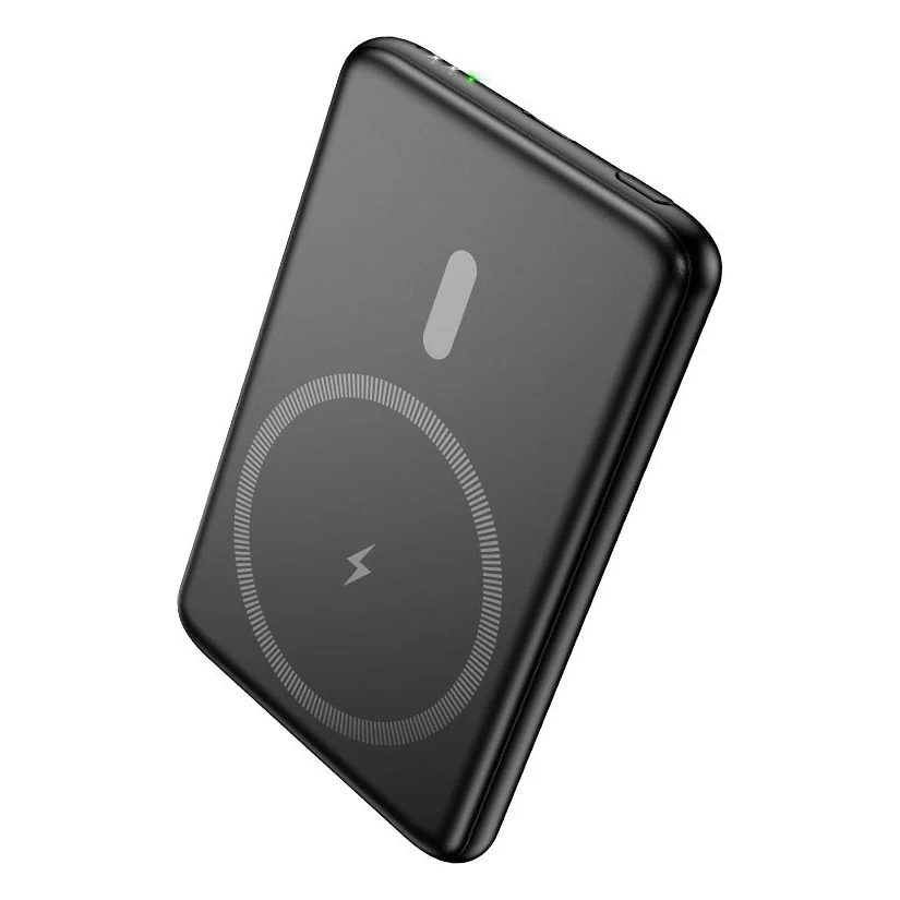 Батарея універсальна Hoco J140A Tony PD20W ultra-thin magnetic 5000mAh Black
