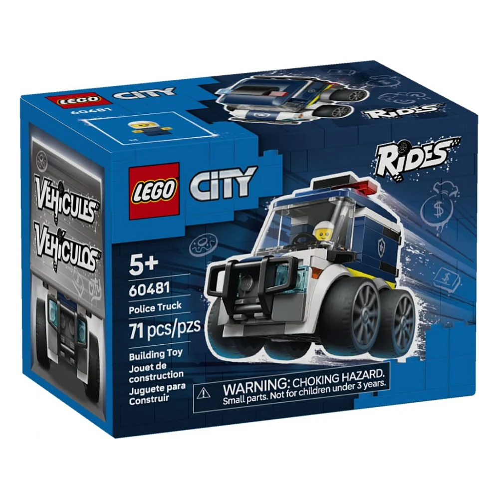 Конструктор LEGO City Автівки — Поліцейська вантажівка (60481)