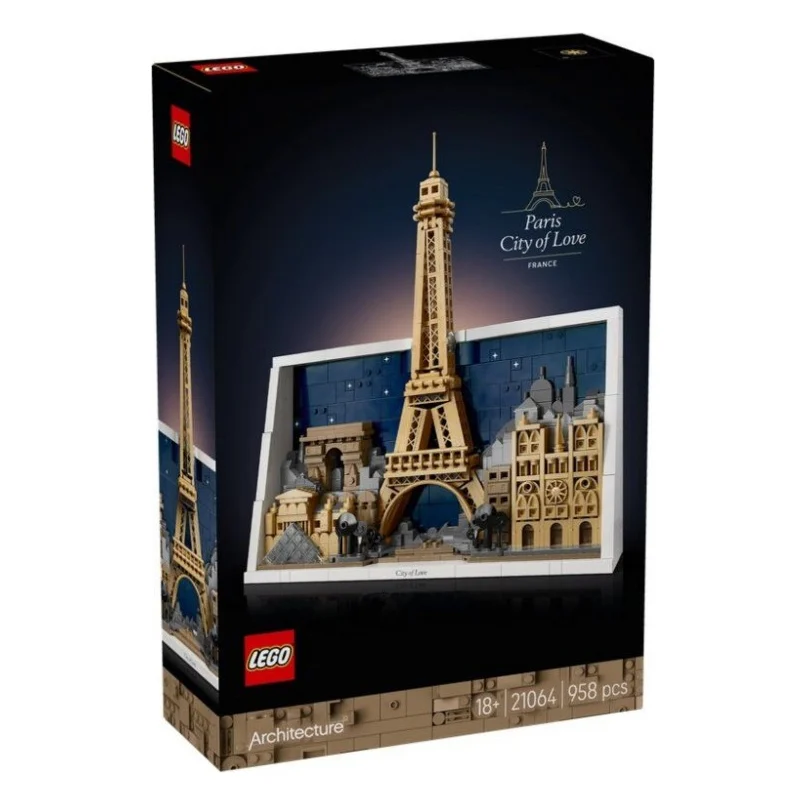 Конструктор LEGO Architecture Париж — місто кохання (21064)