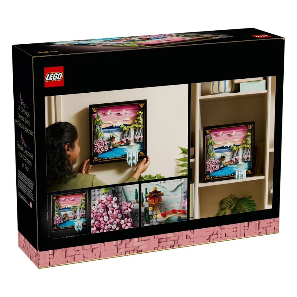 Конструктор LEGO ART Японський пейзаж із цвітом сакури (31218) — фото 9