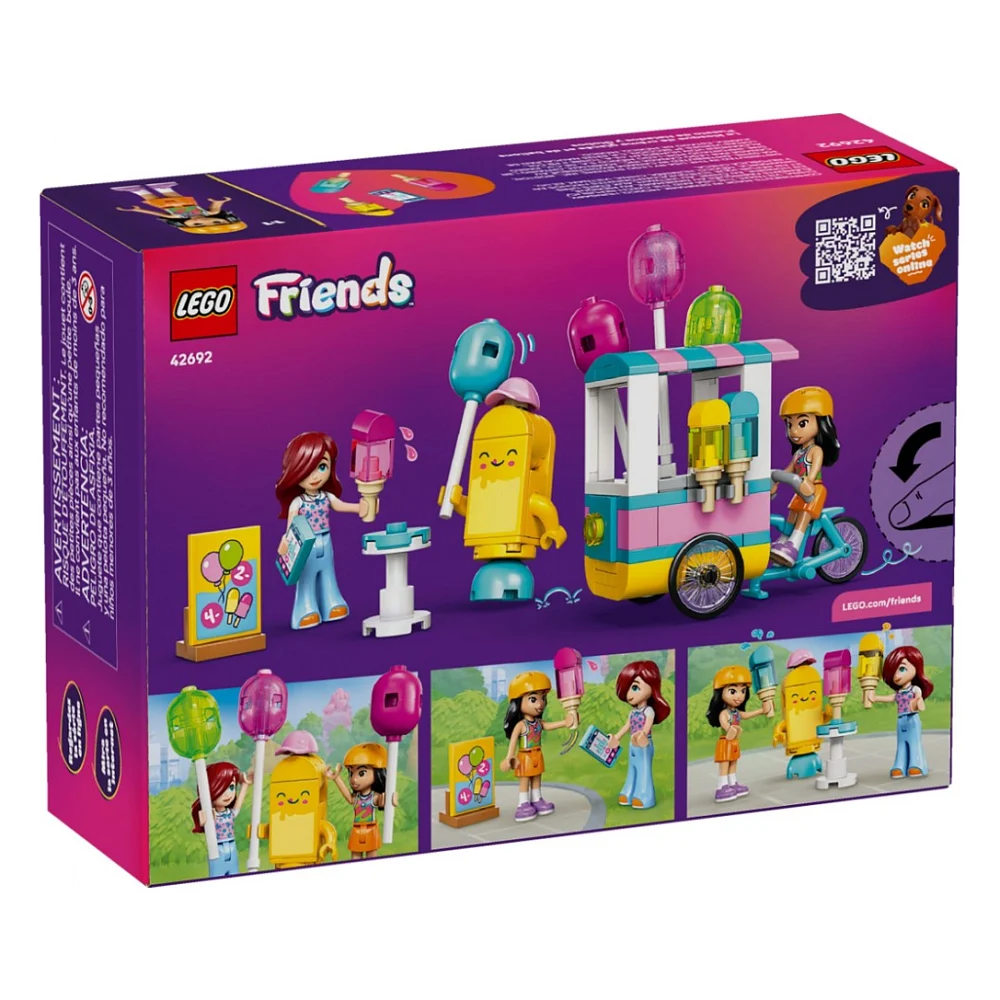 Конструктор LEGO Friends Ятка з морозивом і повітряними кульками (42692) — фото 9
