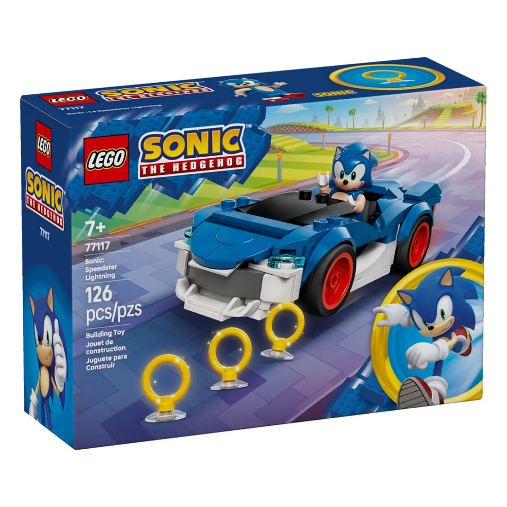 Конструктор LEGO Sonic Сонік: спідстер «Блискавка» (77117)