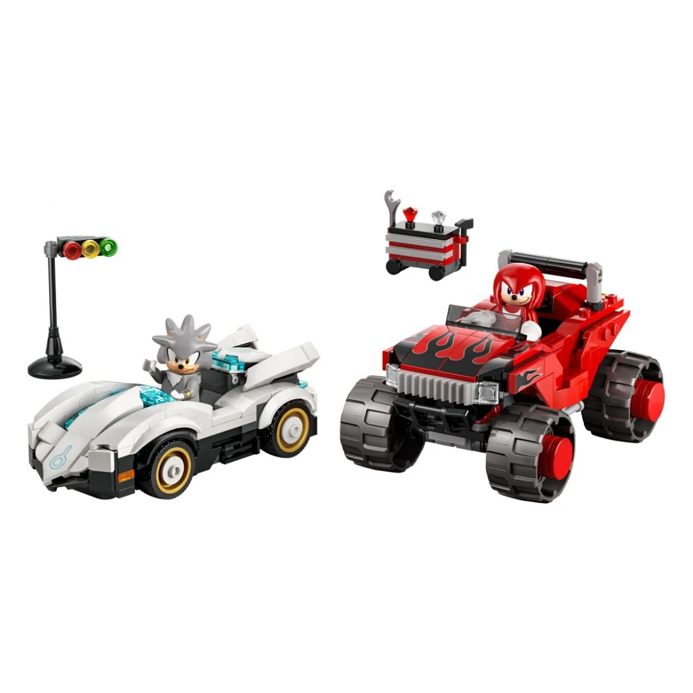 Конструктор LEGO Sonic Автомобіль Сільвера vs. монстр вантажівки Наклза (77118) — фото 2