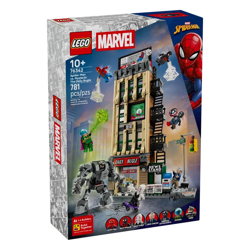 Конструктор LEGO Super Heroes Людина-павук проти Містеріо: Дейлі Б'юґл (76342)