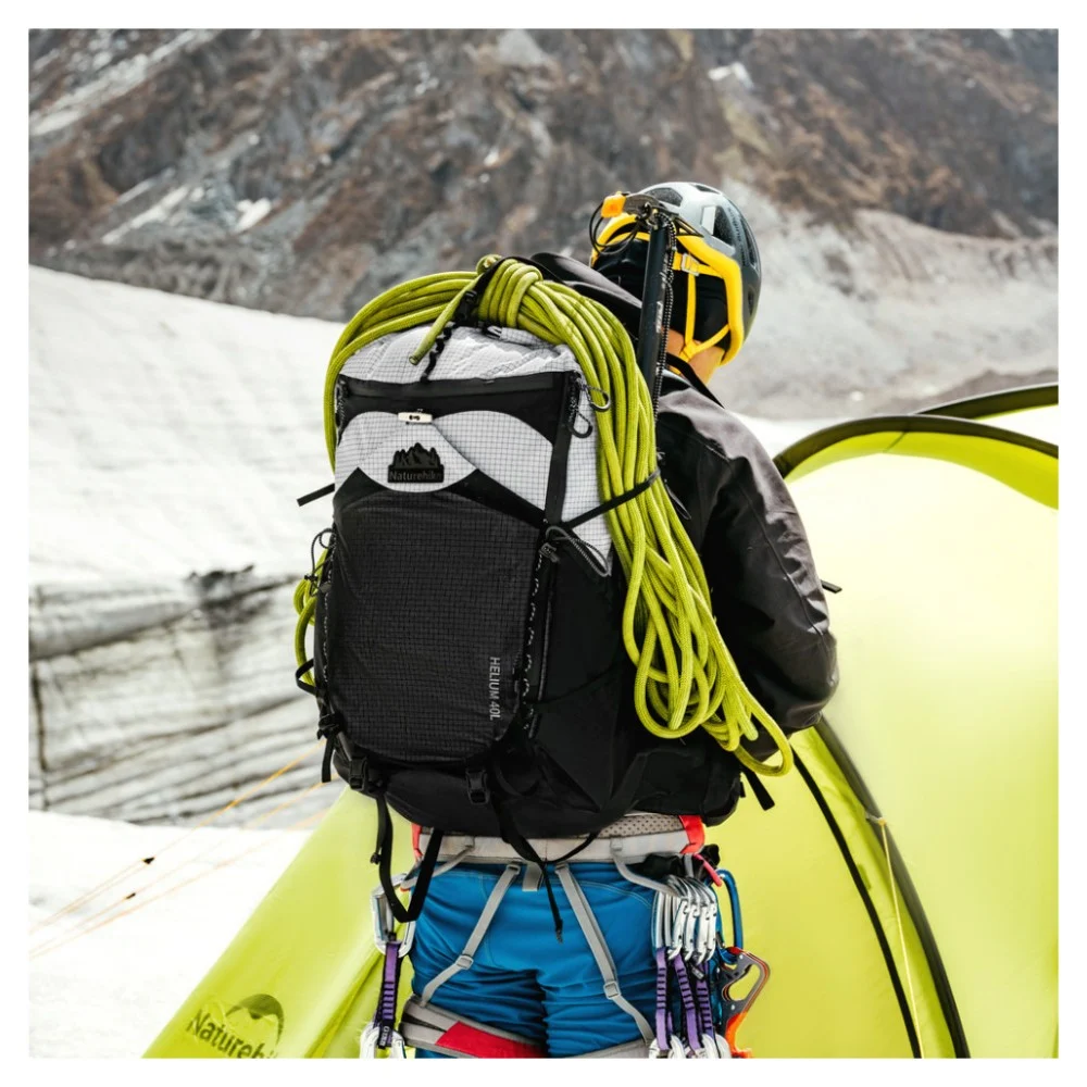 Рюкзак туристичний Naturehike Helium CNK2450XB016, 40 л, білий, M (6976507668088) — фото 6