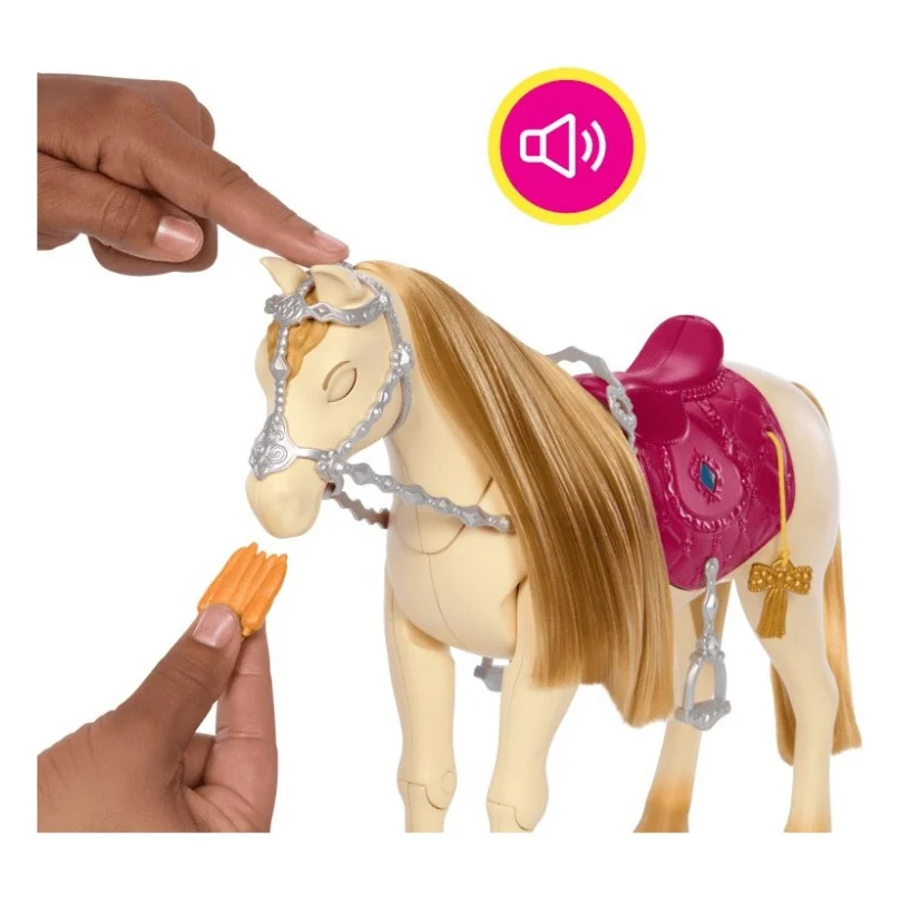 Ігровий набір Barbie Інтерактивна конячка (HXJ42) — фото 4