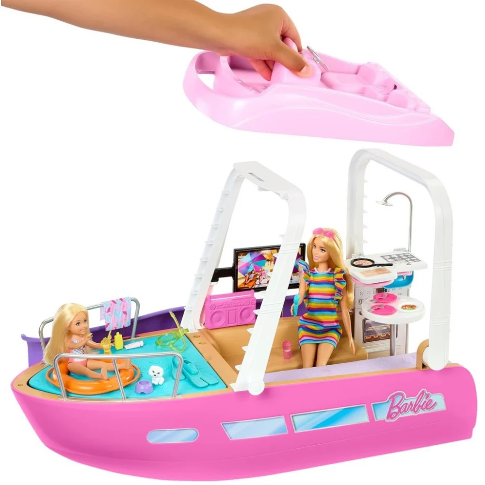 Ігровий набір Barbie Катер мрії Barbie (HJV37) — фото 6
