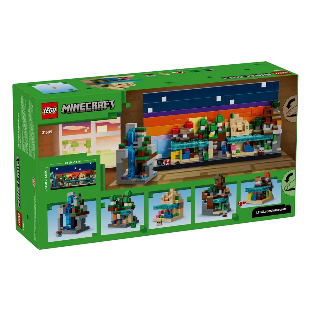 Конструктор LEGO Minecraft Мінібіоми (21589) — фото 9