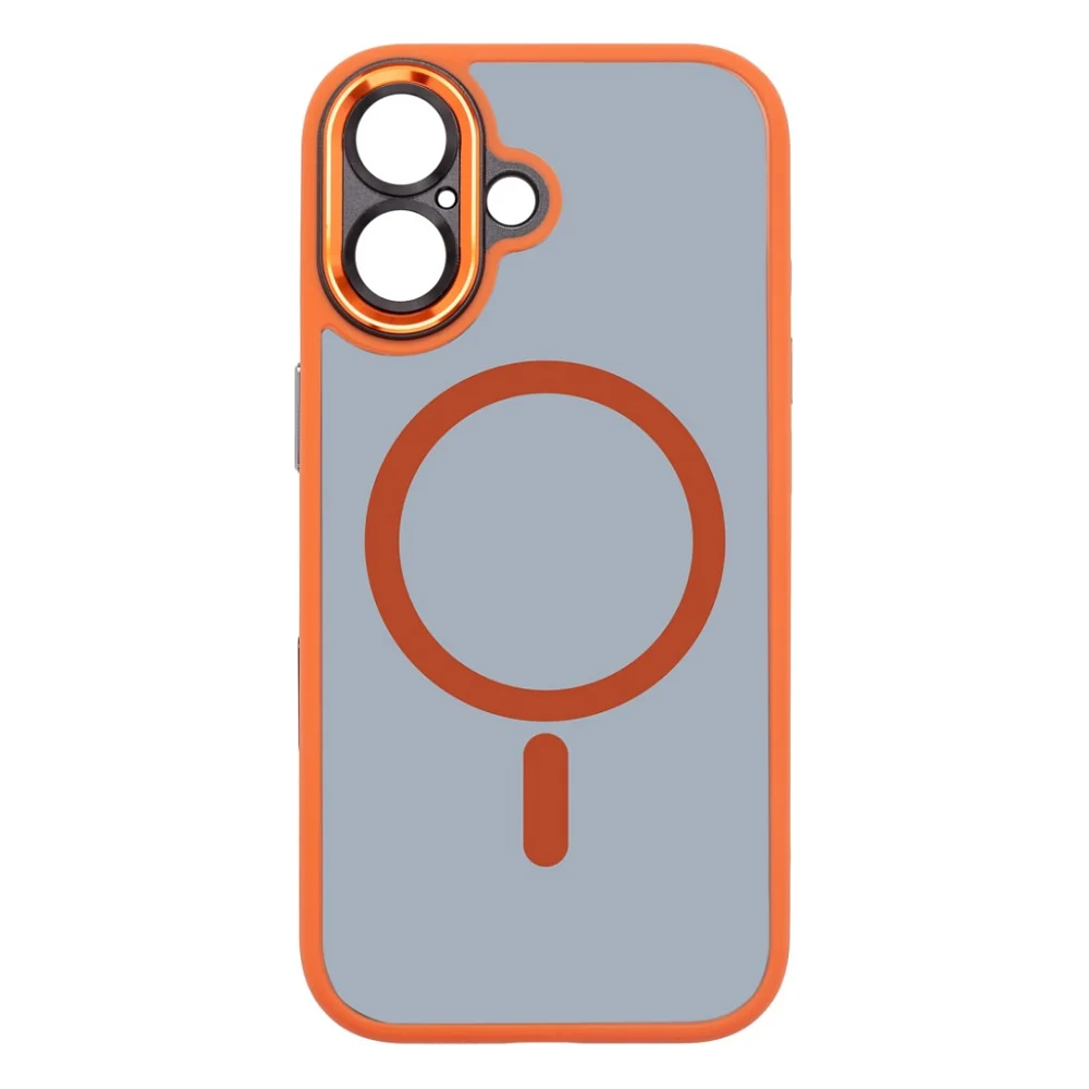 Чохол до мобільного телефона Armorstandart Unit MagCase SE Apple iPhone 17 Orange Black (ARM86315)