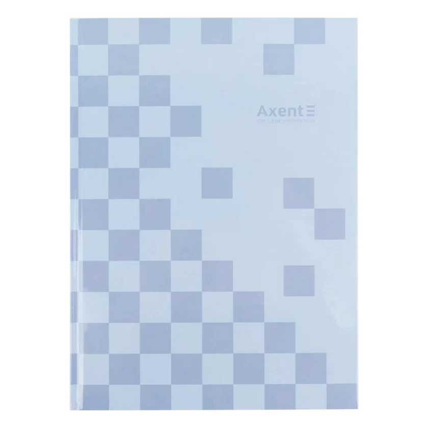Книга записна Axent A4 Mosaic, 96 аркушів клітинка, сірий (8427-2-A)