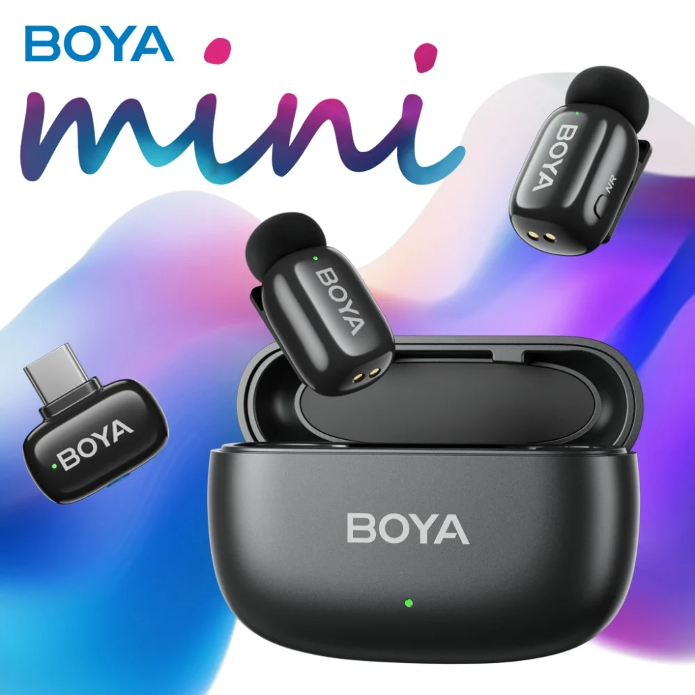 Мікрофон Boya mini-14 Type-C Black (mini-14) — фото 6