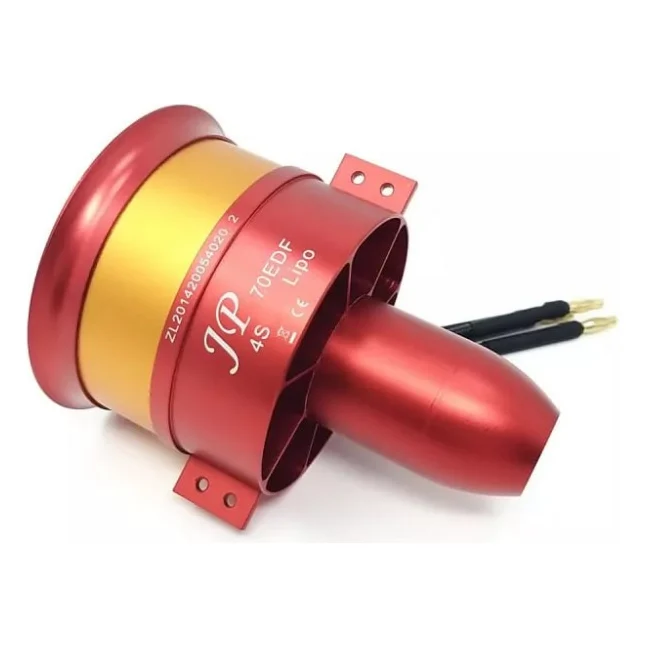 Двигун для дрона JP Hobby EDF Ducted Fan JP Hobby 70mm + 4-6S (7S*) Motor 2250Kv (CW) (JPH-CW)