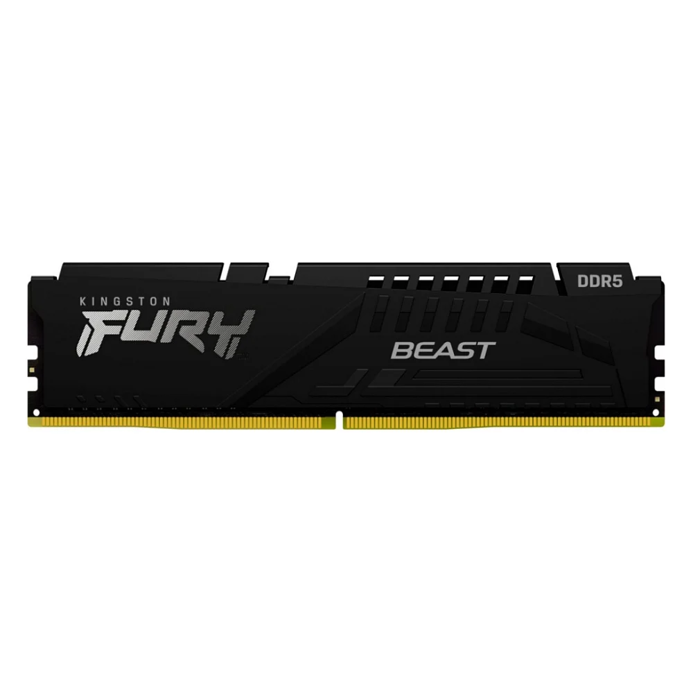 Модуль пам'яті для комп'ютера DDR5 64GB 5600 MHz Beast Black Kingston Fury (ex.HyperX) (KF556C36BBE-64)