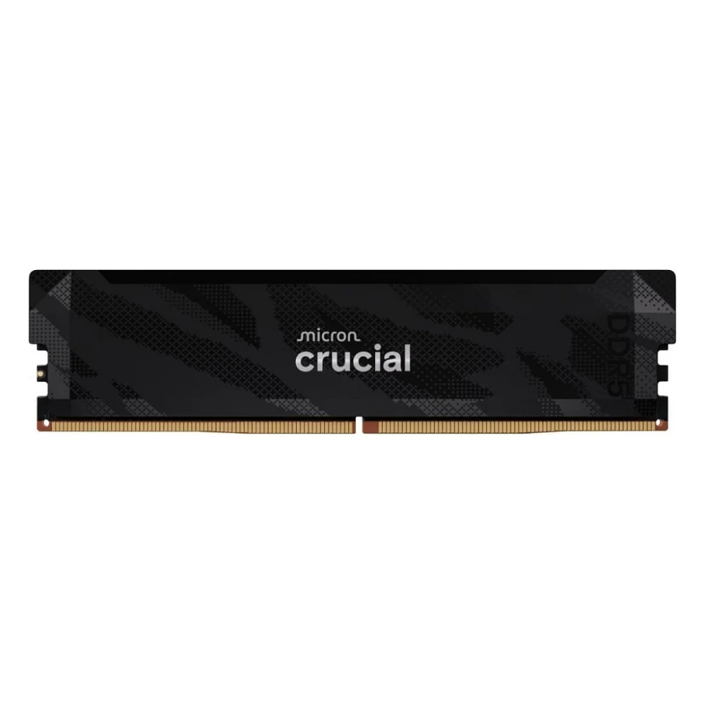 Модуль пам'яті для комп'ютера DDR5 16GB 6400 MHz Pro Black Crucial (CP16G64C32U5B)