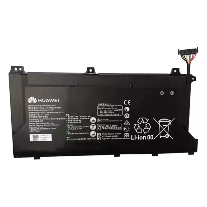 Акумулятор до ноутбука Huawei MagicBook D15 HB4692J5ECW-31, 4500mAh (52Wh), 3cell, 11.55V, Li-ion AlSoft (A71176)