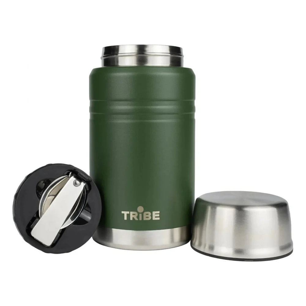 Термос Tribe Food Jar харчовий 0,7 л olive (T-DE-0023-olive) — фото 2
