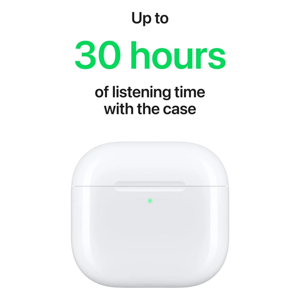 Навушники Apple AirPods 4 (MXP63) — фото 6