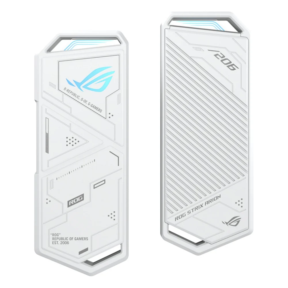 Кишеня зовнішня ASUS SSD ROG STRIX ARION ESD-S1C/WHT/G/AS PCIe NVMe M.2 2230/2242/2260/2280 USB-C 3.2 Gen 2x1 (90DD02H1-B09000) — фото 3